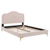 Modway MOD-6915 Portia Performance Velvet King Platform Bed