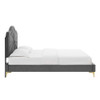 Modway MOD-6915 Portia Performance Velvet King Platform Bed