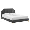 Modway MOD-6918 Sienna Performance Velvet King Platform Bed