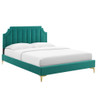 Modway MOD-6918 Sienna Performance Velvet King Platform Bed