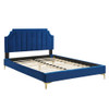 Modway MOD-6918 Sienna Performance Velvet King Platform Bed