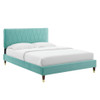 Modway MOD-6929 Phillipa Performance Velvet King Platform Bed