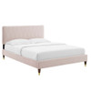 Modway MOD-6929 Phillipa Performance Velvet King Platform Bed