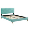 Modway MOD-6929 Phillipa Performance Velvet King Platform Bed