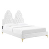 Modway MOD-6931 Alexandria Tufted Performance Velvet Twin Platform Bed