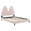 Modway MOD-6932 Alexandria Tufted Performance Velvet Twin Platform Bed