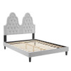 Modway MOD-6933 Alexandria Tufted Performance Velvet Twin Platform Bed