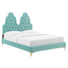 Modway MOD-6934 Alexandria Tufted Performance Velvet Full Platform Bed