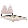 Modway MOD-6934 Alexandria Tufted Performance Velvet Full Platform Bed