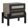 Modway MOD-6955-OAK Merritt 3 Piece Upholstered Bedroom Set - Oak