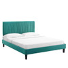 Modway MOD-7026 Peyton Performance Velvet King Platform Bed