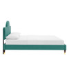 Modway MOD-7032 Aurora Performance Velvet King Bed