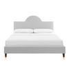 Modway MOD-7032 Aurora Performance Velvet King Bed