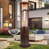 Paragon Outdoor Vulcan Round Flame Tower Heater, 82.5", 32,000 BTU - OH-32-7M