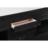 ACME 24387EK Louis Philippe Iii - Black Storage Eastern King Bed