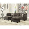 ACME 54370 Laurissa Light Charcoal Right Facing Sectional Sofa