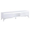 ACME 91995 Raceloma White Tv Stand with LED