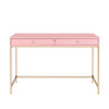 ACME 93545 Ottey Pink Office Desk