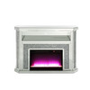 ACME AC00508 Noralie Fireplace with Firecore with LED