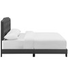 Modway Amelia Twin Faux Leather Bed MOD-5990-GRY Gray