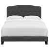 Modway Amelia Twin Faux Leather Bed MOD-5990-GRY Gray