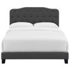Modway Amelia Queen Faux Leather Bed MOD-5992-GRY Gray