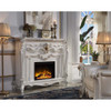 ACME AC01345 Picardy Antique Pearl Fireplace