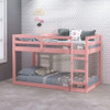 ACME BD00768 Gaston Ii Pink Twin Loft Bed