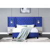 ACME BD00972EK Damazy Blue Eastern King Bed