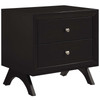 Modway Providence Nightstand or End Table MOD-6057-CAP Cappuccino