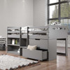 ACME BD01375 Fabiana Twin Loft Bed with Storage