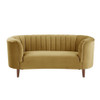 ACME LV00164 Millephri Yellow Loveseat