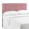 Modway Keira King/California King Performance Velvet Headboard Dusty Rose MOD-6097-DUS