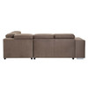 ACME LV01025 Acoose Sectional Sofa with Sleeper