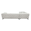 ACME LV01160 Atronia Sectional Sofa with 4 Pillows