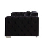 ACME LV01397 TRISLAR Black Sofa