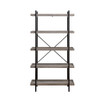 ACME OF00013 Zakwani Gray Oak Bookshelf