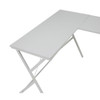 ACME OF00050 Dazenus White Writing Desk