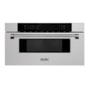 ZLINE 30" 1.2 cu. ft. Built-in Microwave Drawer in DuraSnow&reg; Stainless Steel MWD-30-SS