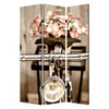 1" x 48" x 72" Multi Color Wood Canvas Valentine  Screen