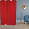 1 x 47 x 71 Red Wood  Screen