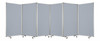 212 x 1 x 71 Metal Grey 6 Panel Screen