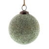 CRYSTALIZED GLASS ORNAMENTS - GRAND, SET OF 6, ASSORTED COLORS