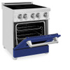 ZLINE 24" 2.8 cu. ft. Induction Range with a 3 Element Stove and Electric Oven in Blue Matte RAIND-BM-24