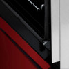 ZLINE 24" 2.8 cu. ft. Induction Range with a 3 Element Stove and Electric Oven in Red Matte RAIND-RM-24