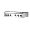 Forno Lseo 36" Gas Rangetop, 6 Burners, Griddle FCTGS5737-36