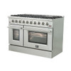 Forno Vittorio- 48" Freestanding Gas Range FFSGS6244-48