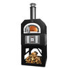 Chicago Brick Oven CBO-O-STD-750-HYB Hybrid Stand (Pre-Assembled) Custom-Built Heavy-Duty Stand with Metal Insulating Hood and Gas Package for Commercial Applications