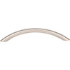 Elements 128 mm Center-to-Center Satin Nickel Arched Verona Cabinet Pull 346564SN