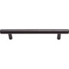 Elements 128 mm Center-to-Center Matte Black Naples Cabinet Bar Pull 176MB